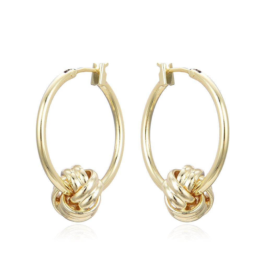 Ball Earrings Women's Accessories Square Threaded Form Simple Earrings view 5