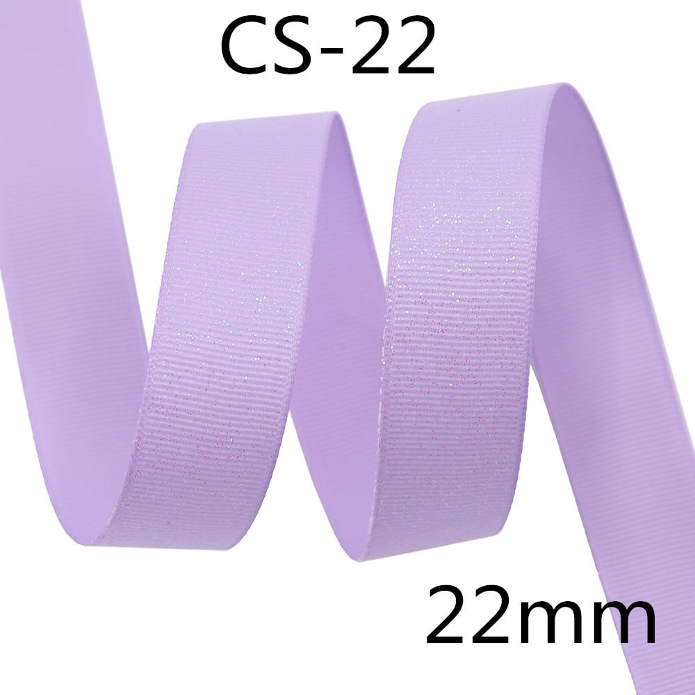 Sprinkle Colorful Glittering Powder Scene Decoration Gift Packaging Ribbed Band Silk Ribbon Webbing view 15