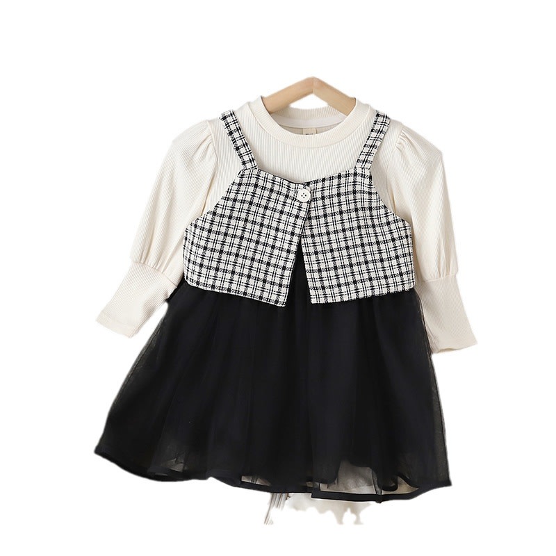 Girls Princess Vest Dress Suit view 13