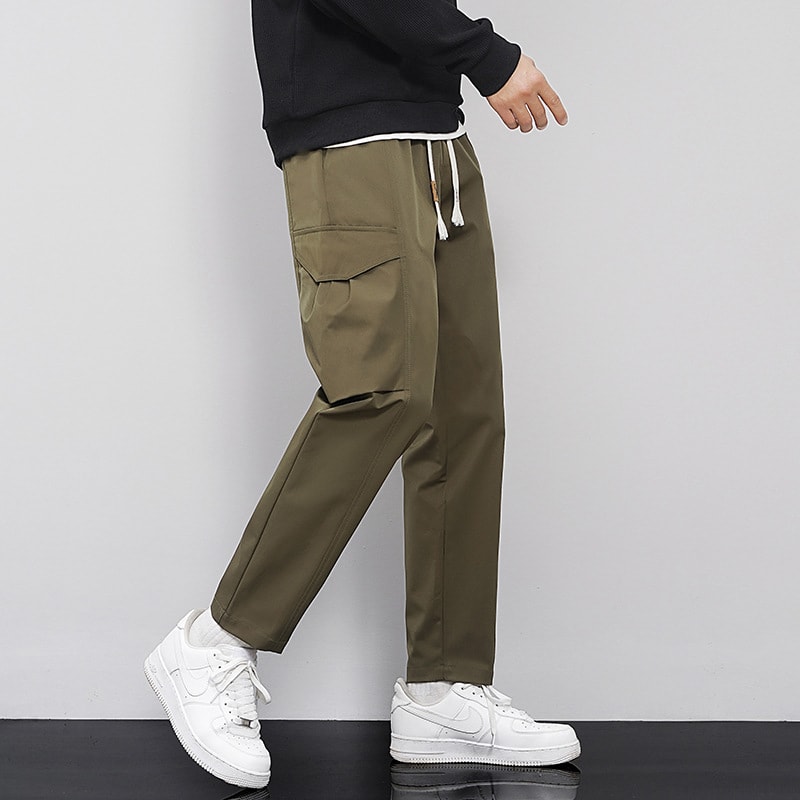 Workwear Pants Men's Casual Flat Sports view 5