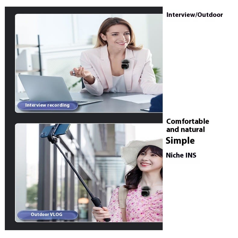 Wireless Microphone Bluetooth Accompaniment Comes With Reverb view 3