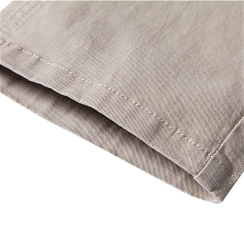 Men's Breathable Business Thickened Cotton Casual Pants view 14
