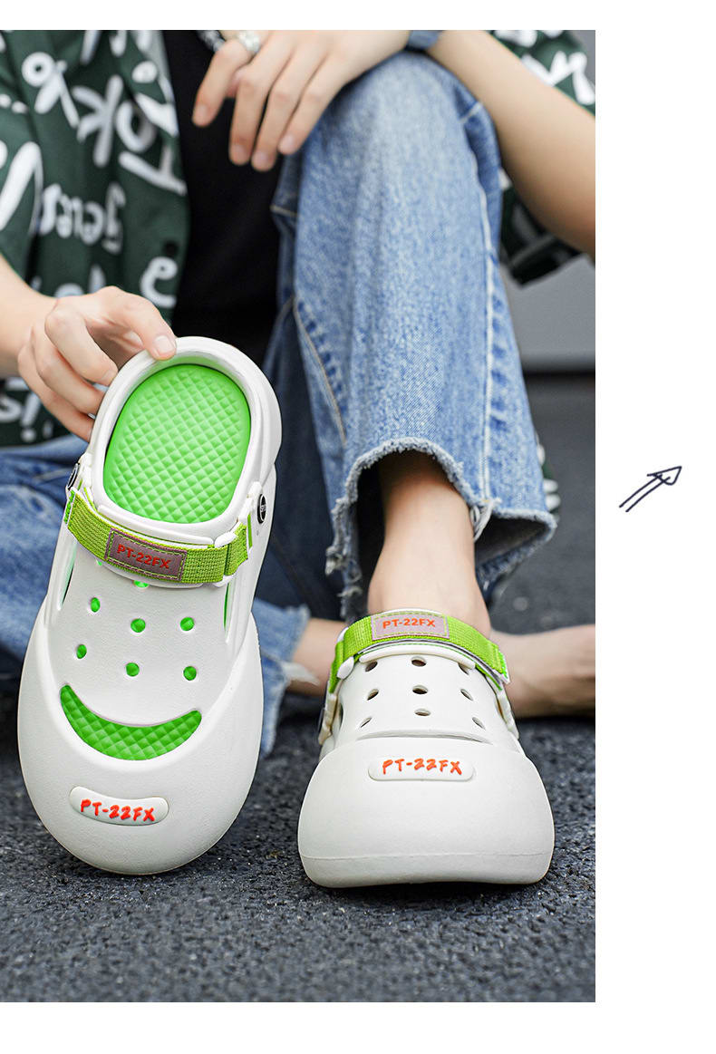 Men's Outerwear Casual Trend Color Matching Slippers view 10