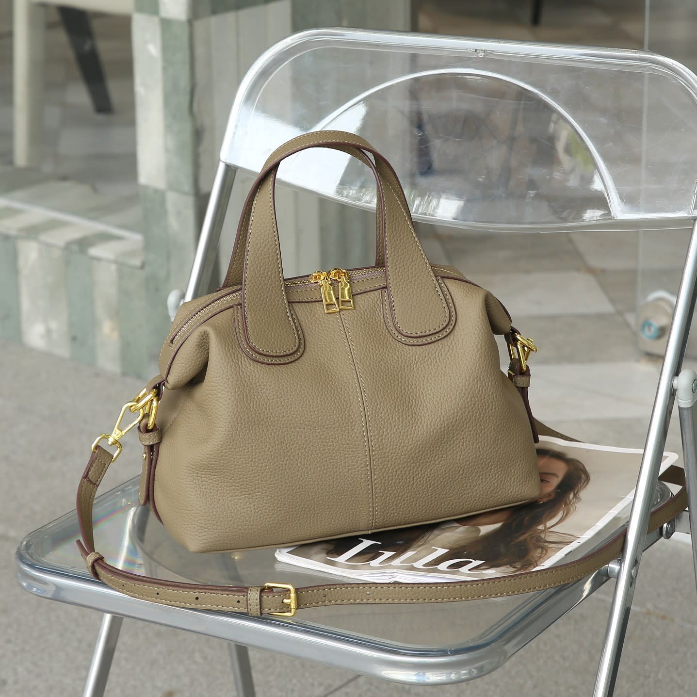 Portable High-grade Cross-body Shoulder Bag view 5