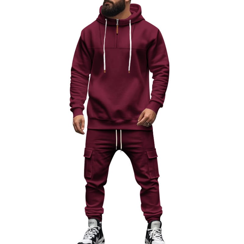 Autumn And Winter American Heavy Hooded Sweater view 6