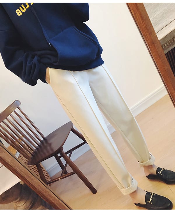 Plus Size Straight Tapered Casual Pants view 7
