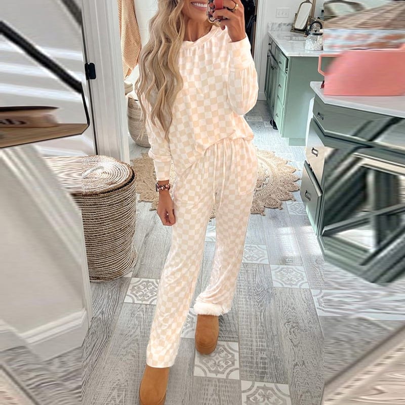 Autumn New Long Sleeve Two-piece Women's European And American view 3