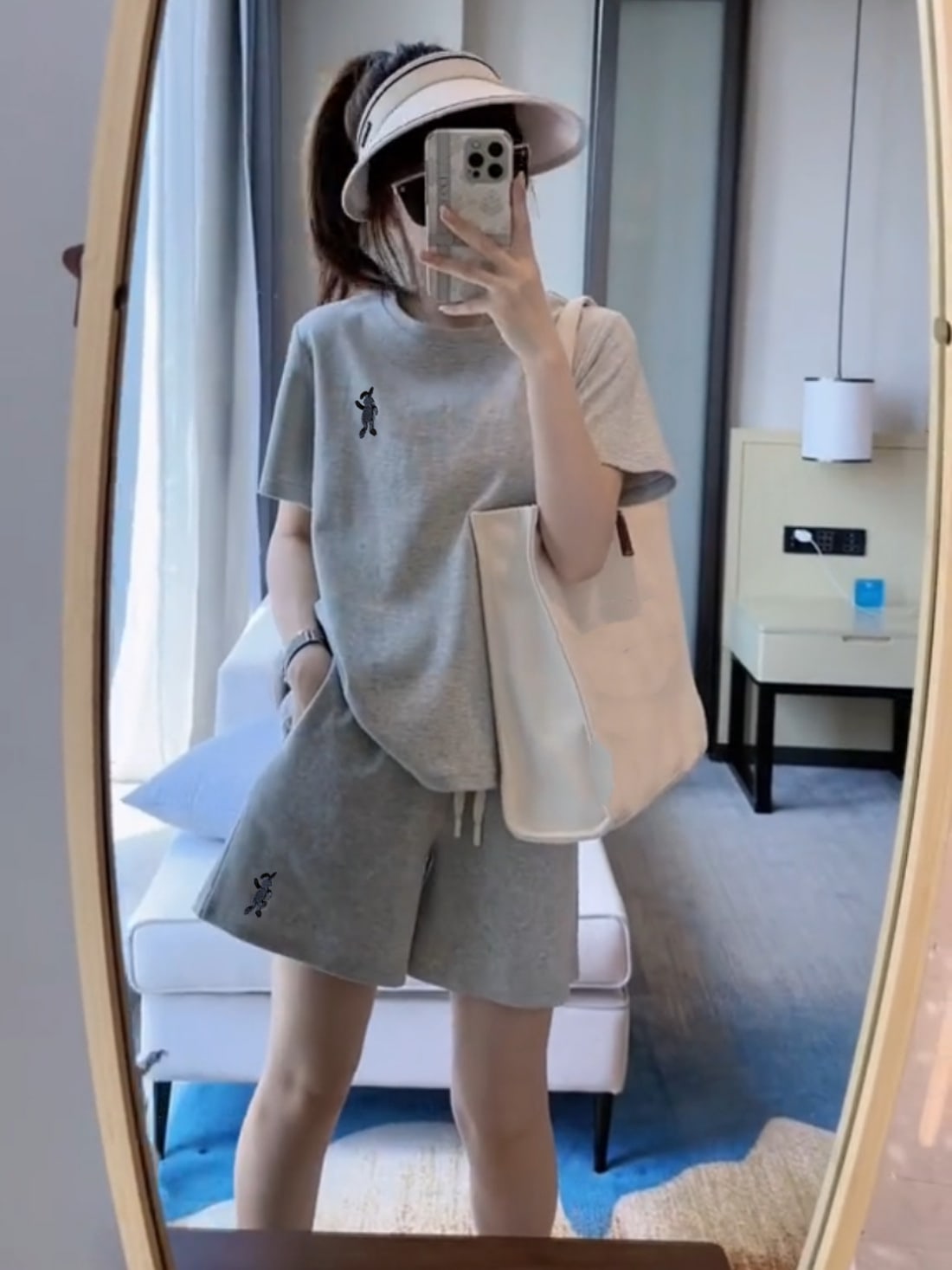 Women's Short-sleeved Clothes And Shorts Casual Running Clothes Two-piece Set view 8
