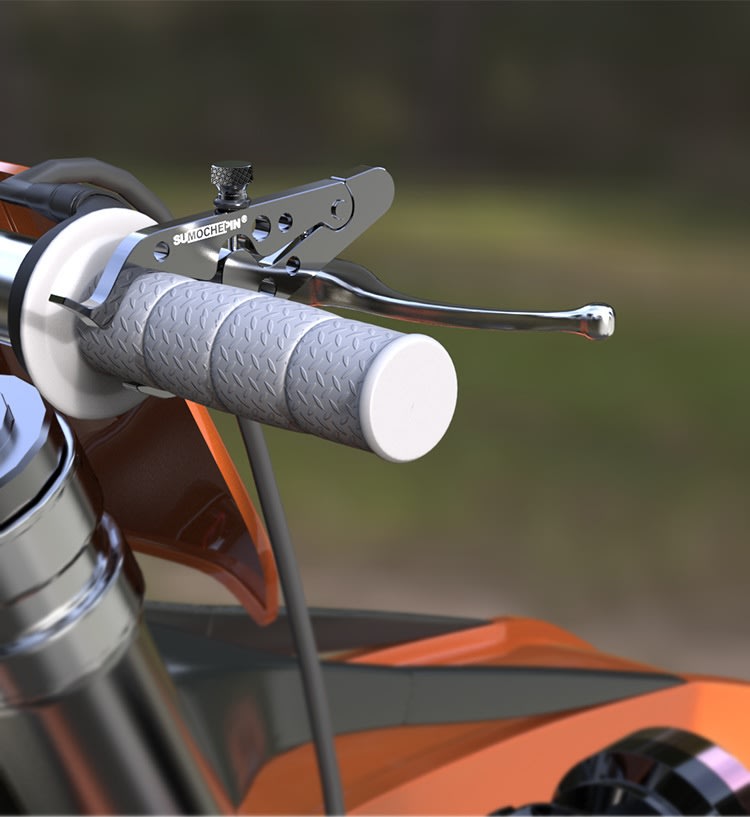 Electric Motorcycle Cruise Control Control Throttle Clip Auxiliary Holder Booster Aluminium Alloy Retrofit Accessories view 14