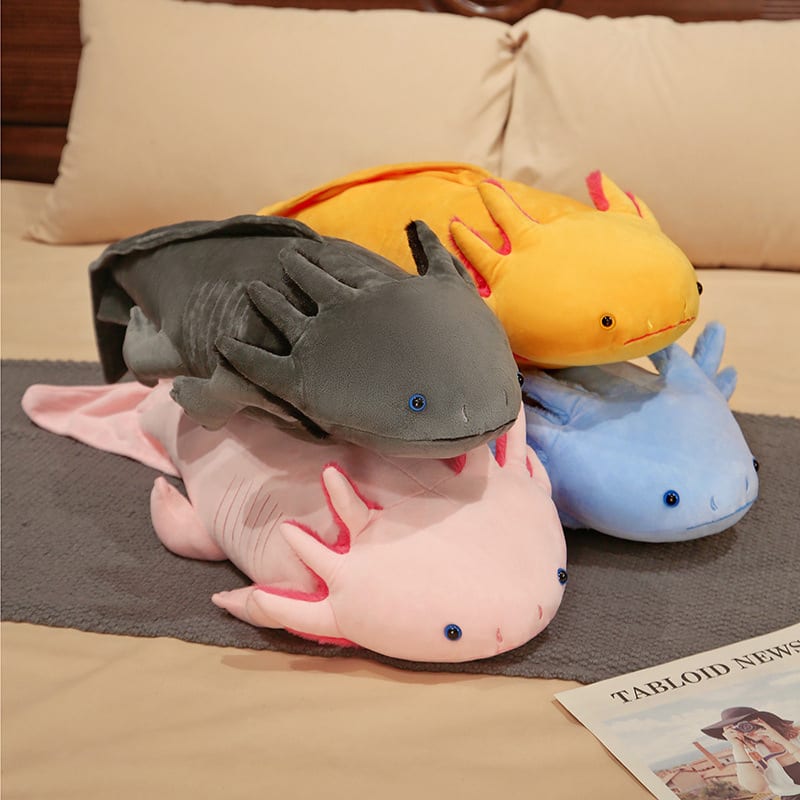 Cute Spotted Hexagonal Dragon Plush Salamander Doll Dinosaur Doll view 7