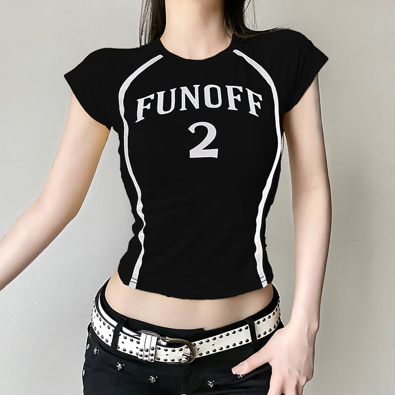 Slim-fit Basic Simple T-shirt Top view 3