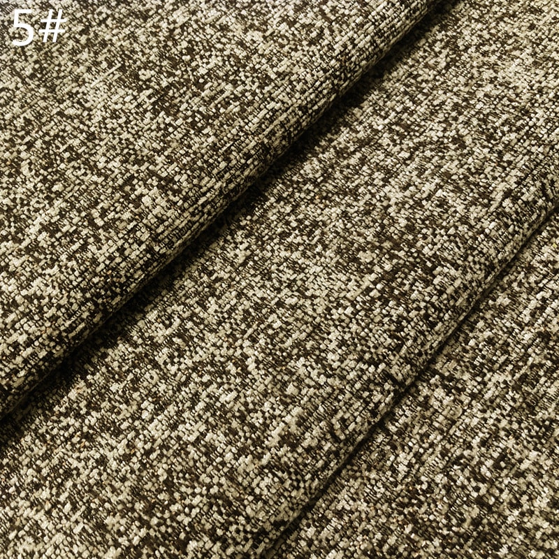Linen Fabric Solid Color Coarse Cloth Sand Release view 4