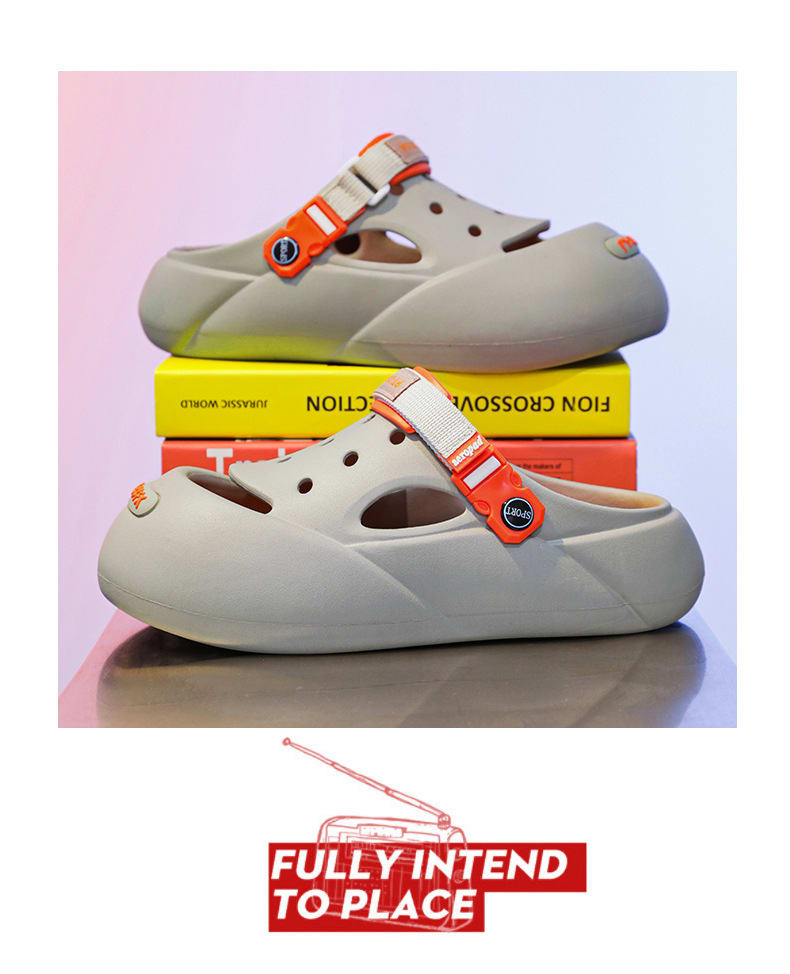 Men's Outerwear Casual Trend Color Matching Slippers view 24