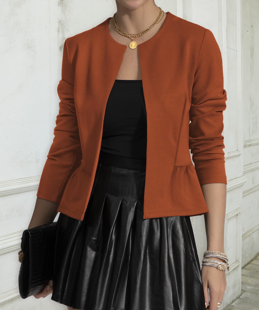 Beautiful Small Suit Autumn And Winter Design Sense view 11