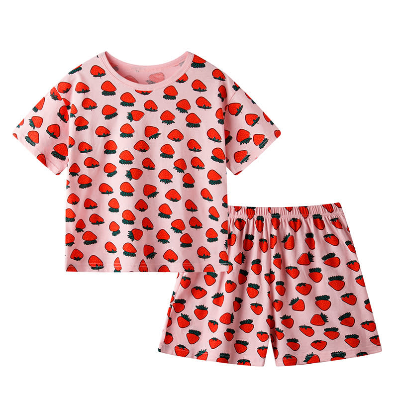 Children's Summer Short-sleeved Suit Homewear view 12