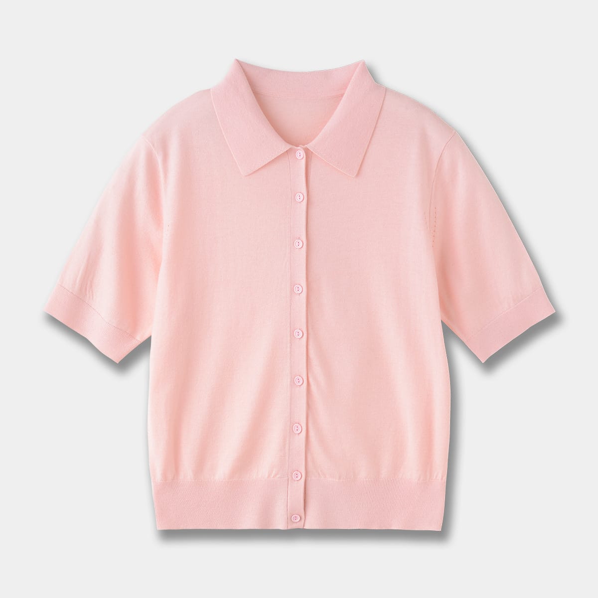 Slim Knitted Thin Top T-shirt view 5
