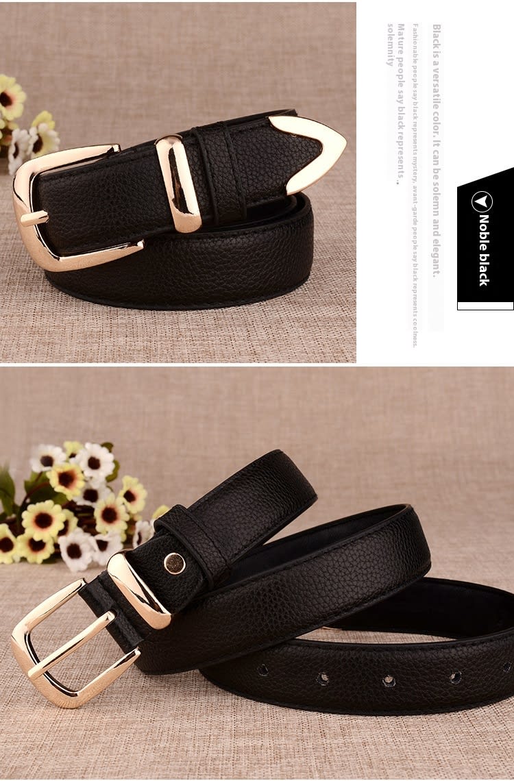 Women's Paint Alloy Buckle Pant Belt view 24