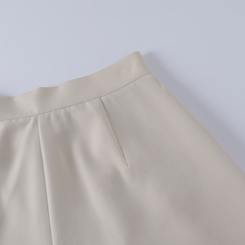 Knitted Casual Sports Trousers High Waist Loose Straight Wide Leg view 19
