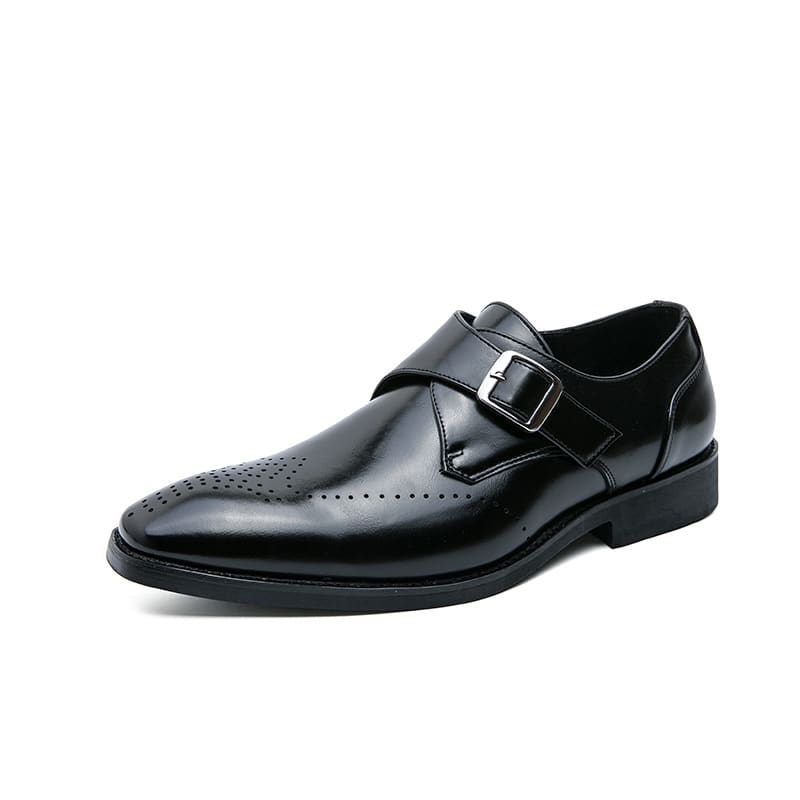 Plus Size Autumn Leisure Men's Breathable Leather Shoes view 9