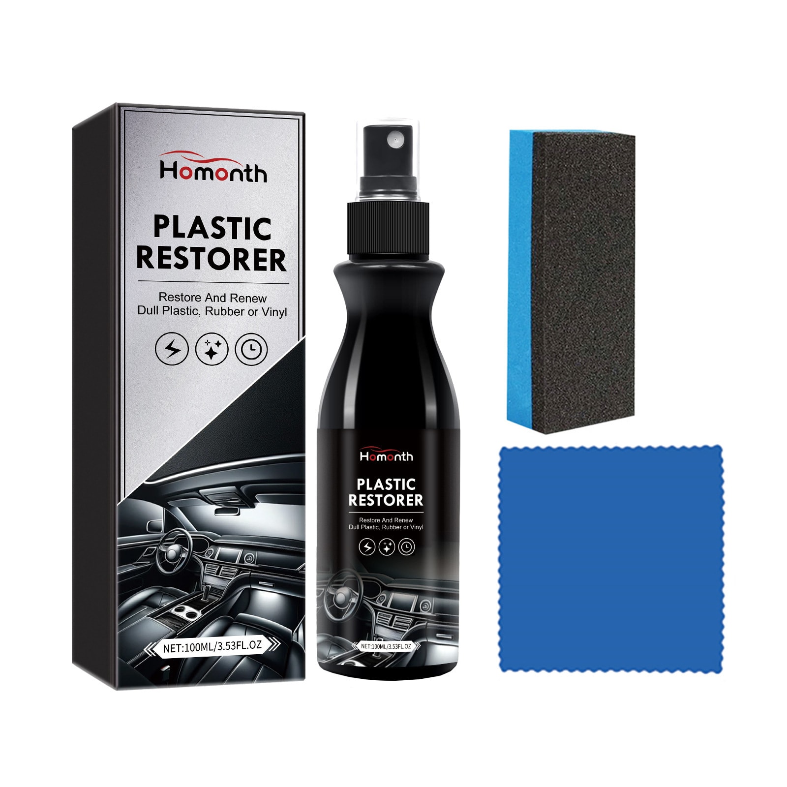 Car Plastic Renovation Agent Maintenance And Cleaning