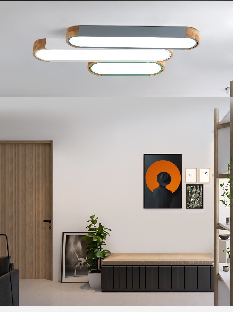Nordic Balcony Aisle Led Strip Ceiling Light view 12