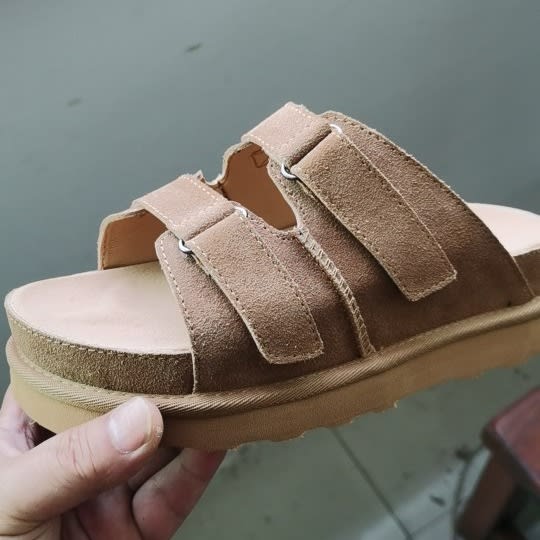Thick Bottom Velcro Buckle Platform Shoes view 4