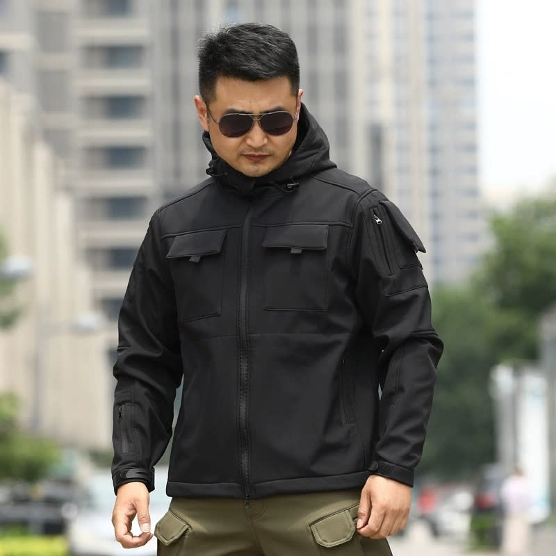 Shell Jacket Camouflage Cold Sports Outdoor Tactics Fleece Sweater view 4