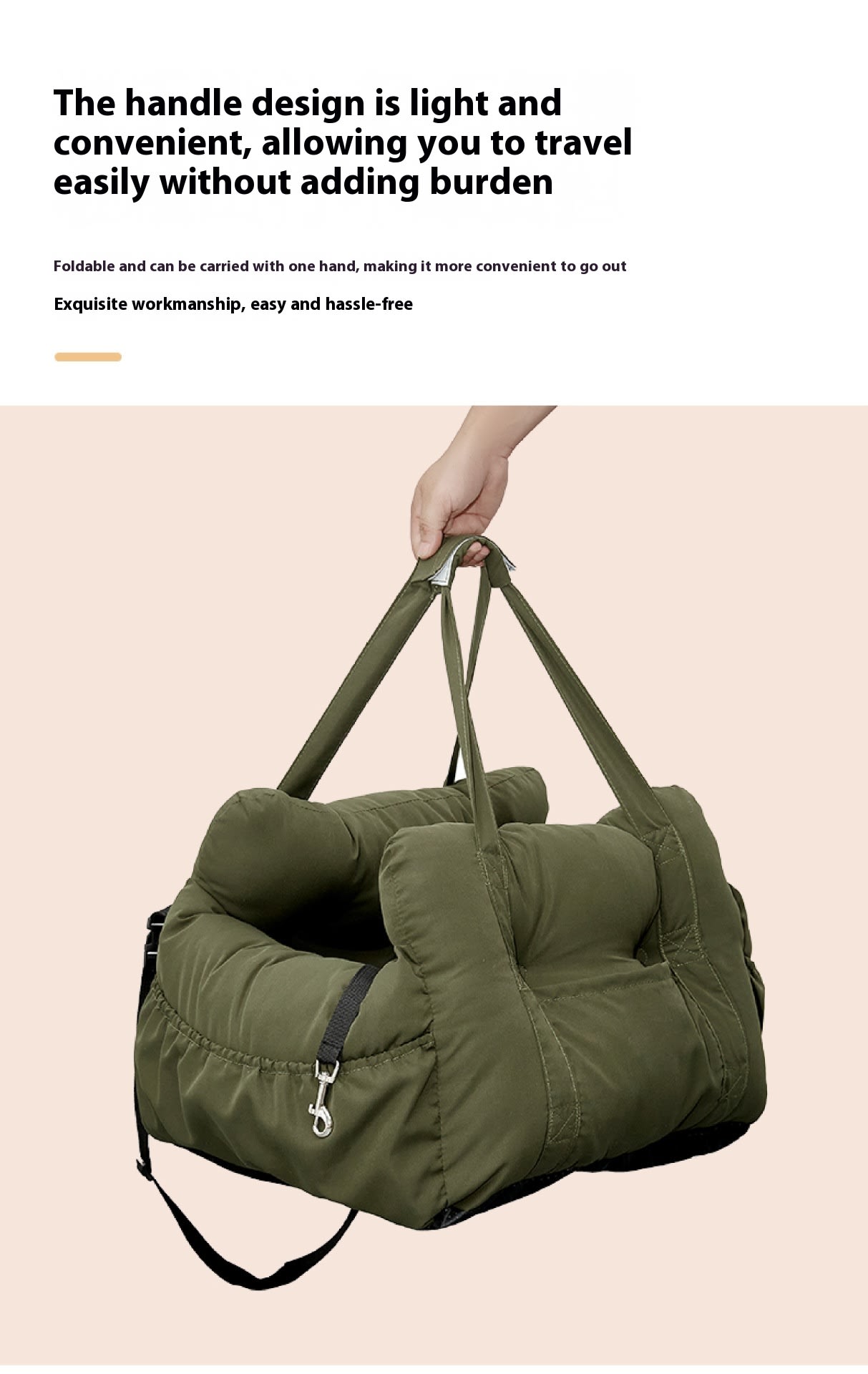 Pet Car Pet Bed Dog Safety Seat Multifunctional Dogs And Cats Pet Auxiliary Driving Supplies view 9