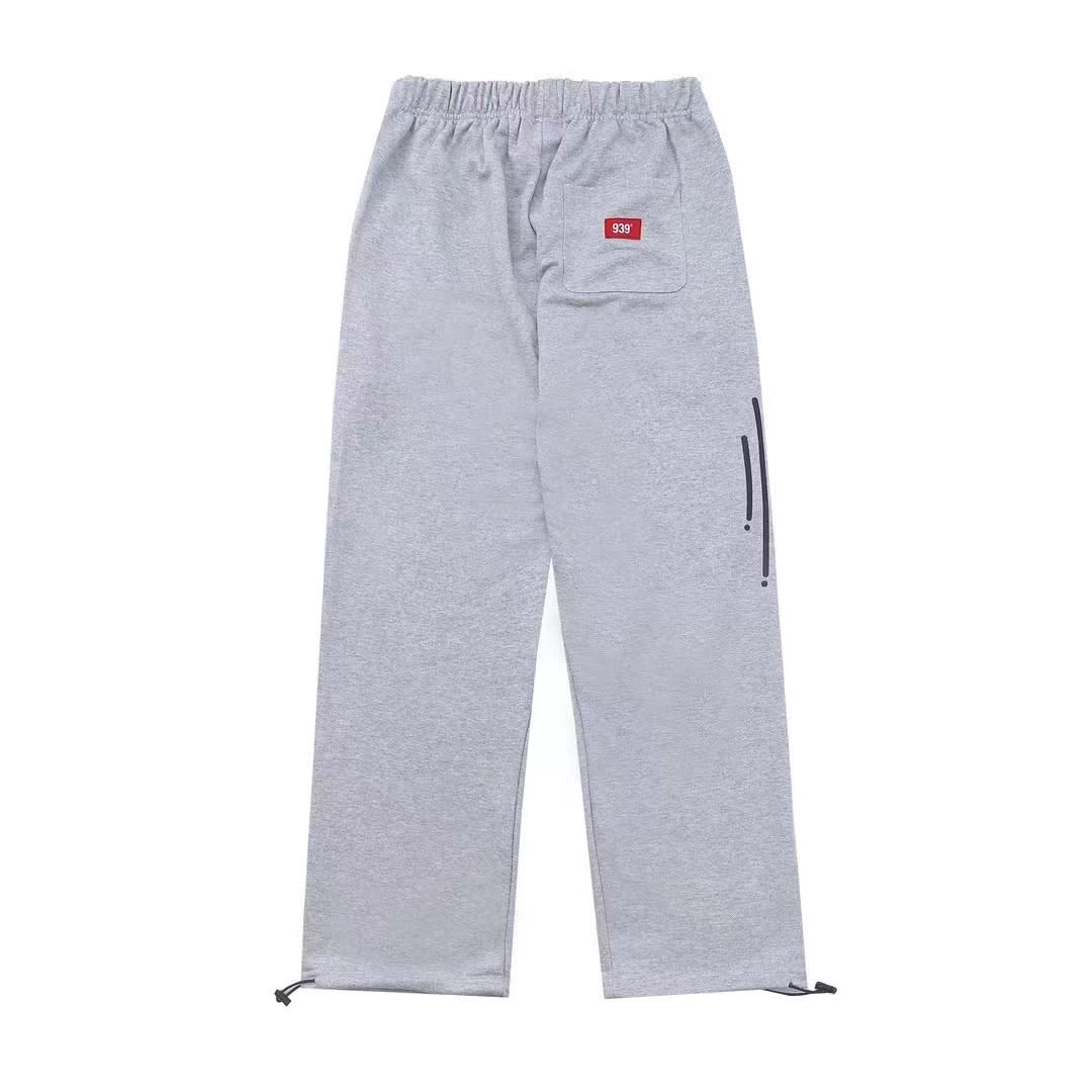 Graffiti Letter Loose Straight-leg Wide-leg Pants view 5