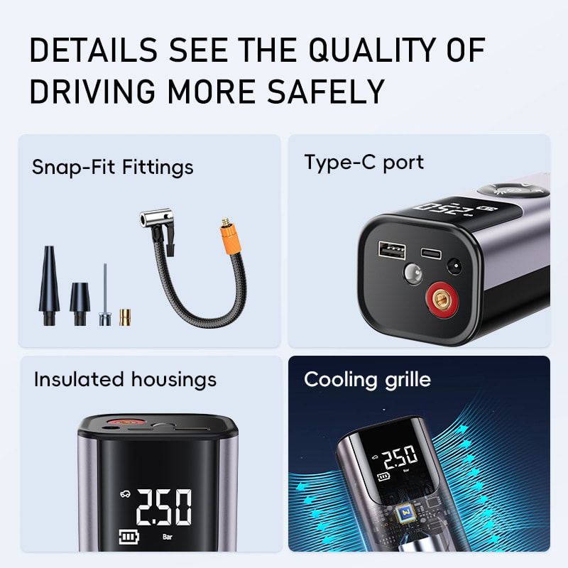 Car Portable Wireless Tire view 2