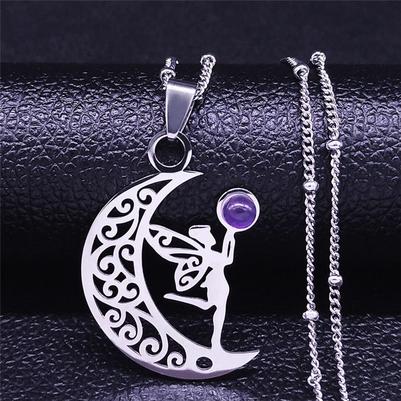 Simple Fashion Girly Style Stainless Steel Necklace view 8