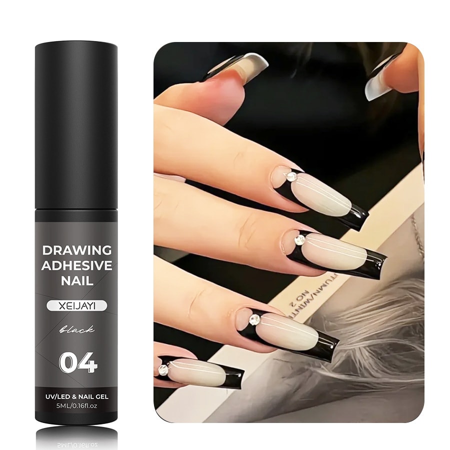5ml Nail Metal Cable Adhesive Hoy Edge Painted view 8