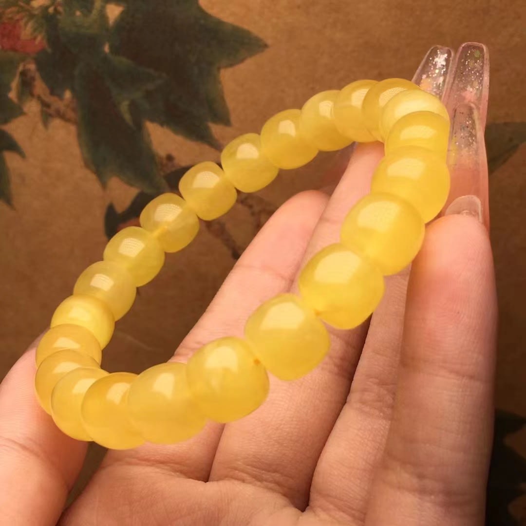 Fashion Personality Natural Beeswax Old Bracelet view 4
