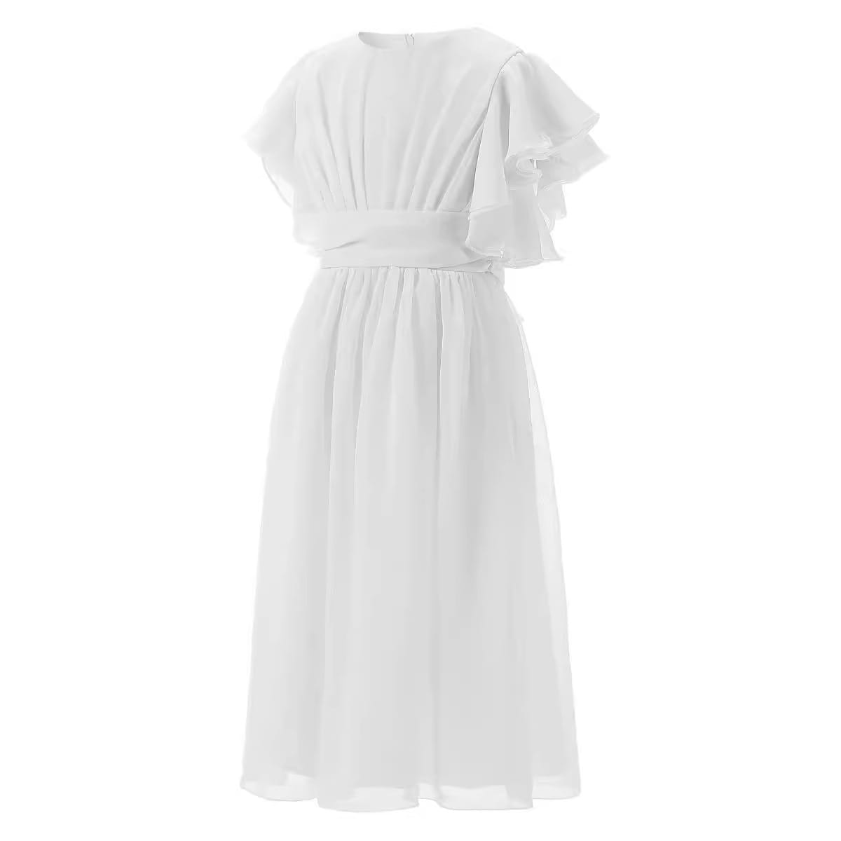Girls Performance Piano Competition Birthday Chiffon Princess Dress view 8
