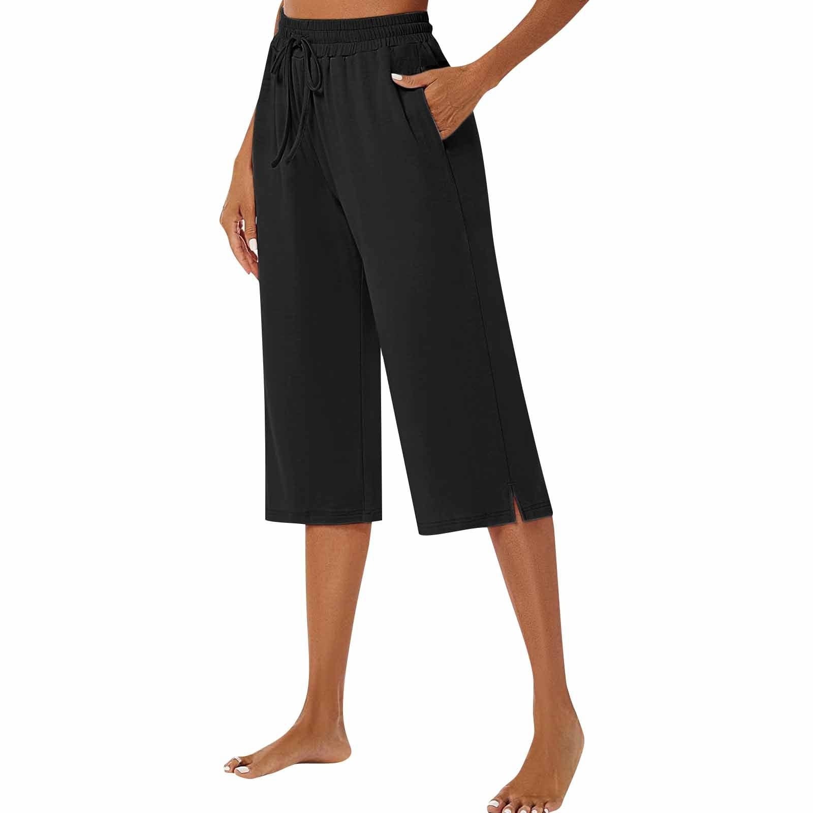 European American Polyester Wide-leg Pants Women's Casual Pants Artistic Retro Drape Slim Shorts view 7