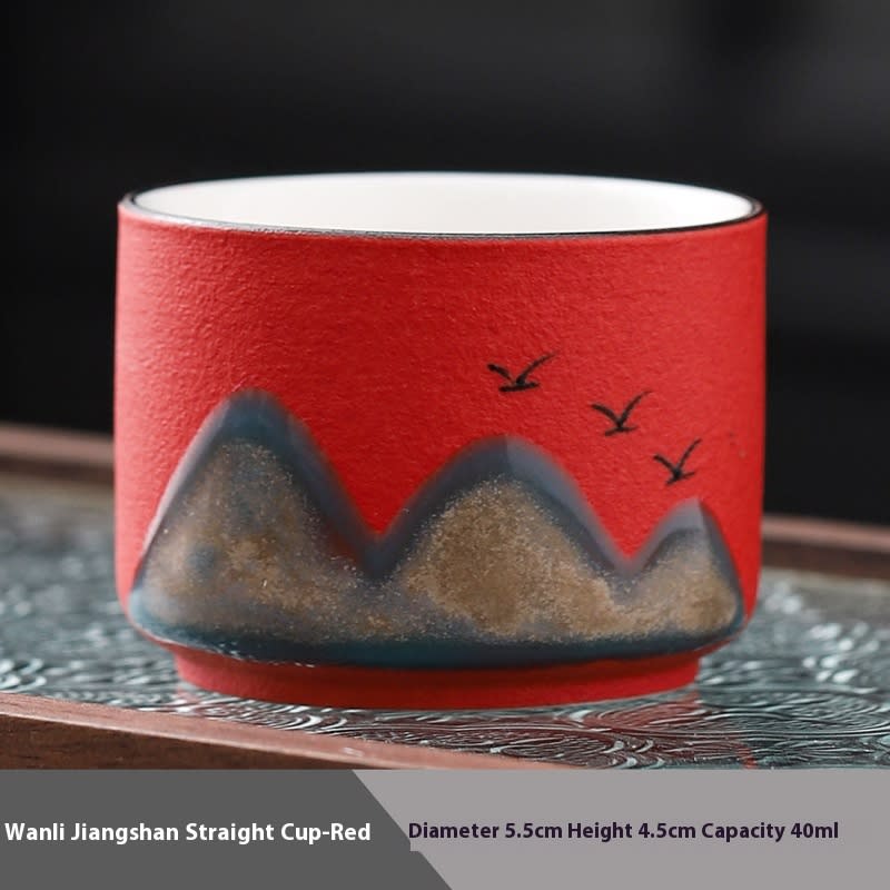 Tea Cup National Fashion Cultural And Creative view 2