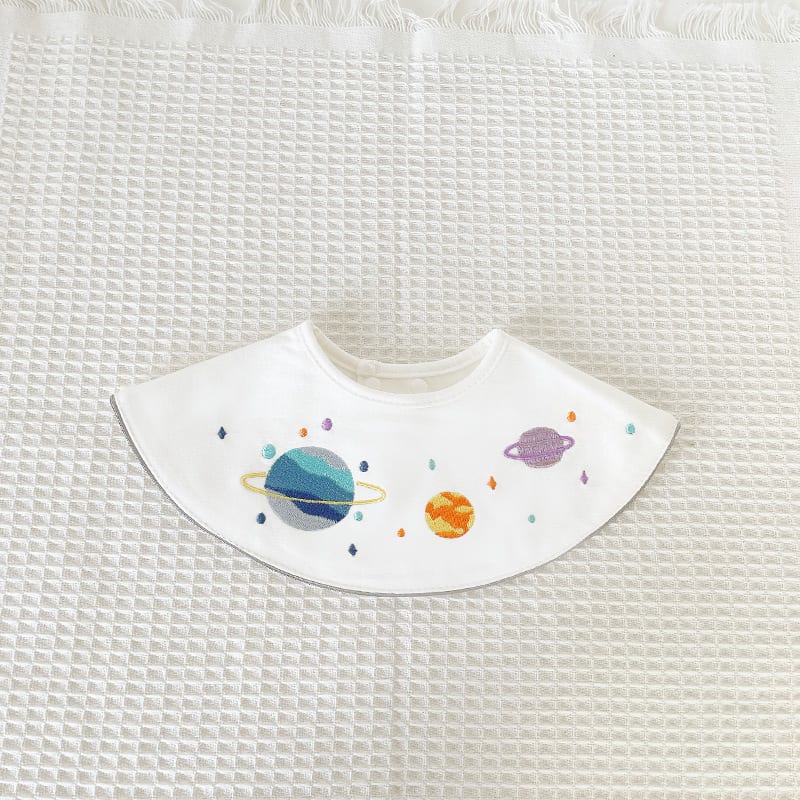 Baby Pure Cotton Bib Waterproof Vomit Milk view 2