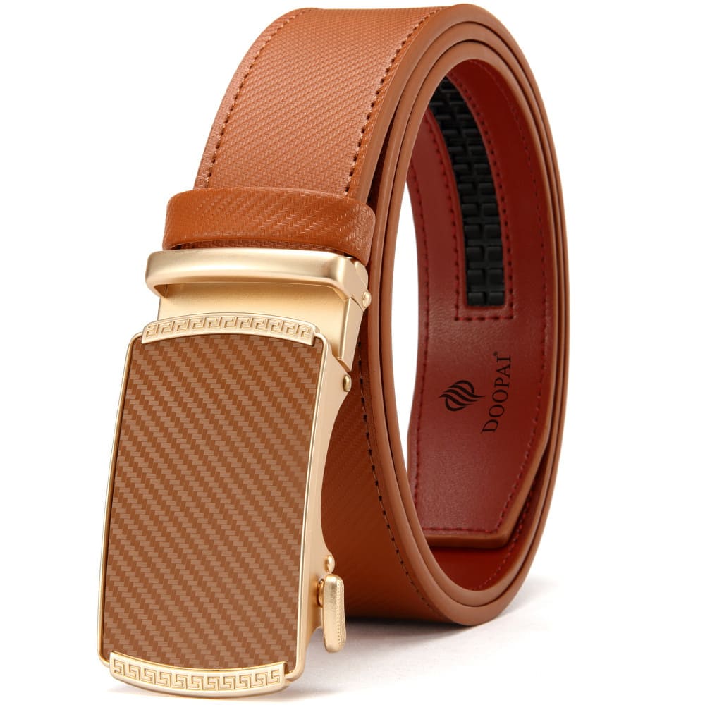 Men's Belt Hot-selling Film Alloy Automatic Buckle Leather view 12