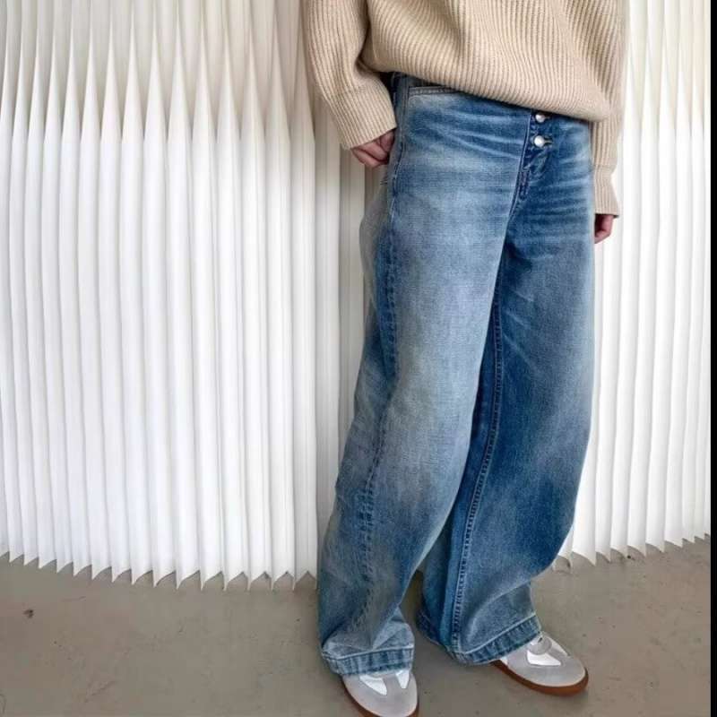 Men's Retro Loose All-matching Casual Pants view 5