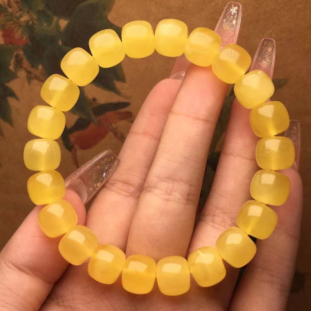 Fashion Personality Natural Beeswax Old Bracelet view 5