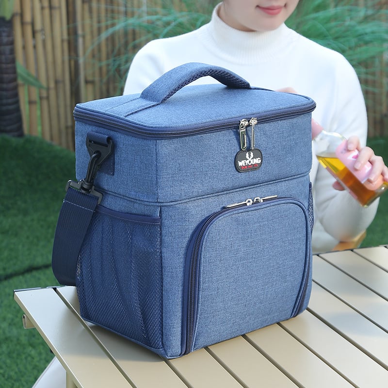 Double Lunch Fruit Insulated Bag view 6
