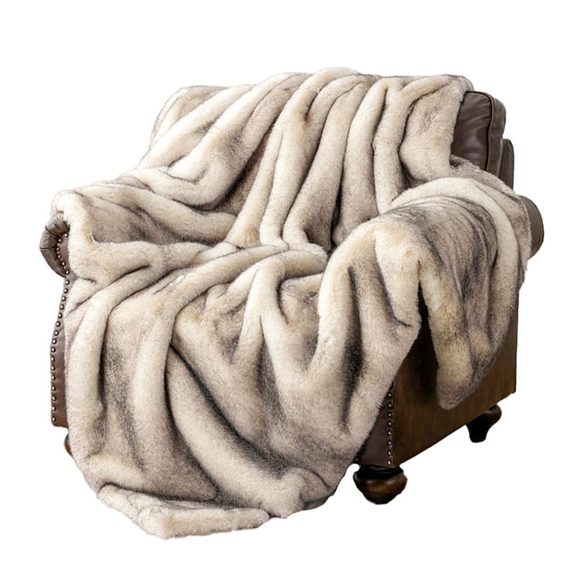 Fur Blanket Thickening Autumn And Winter Warm view 5