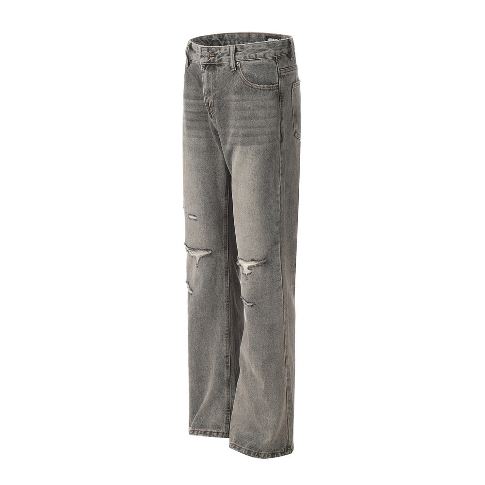 Fashion Loose Casual Straight-leg Pants Male view 17