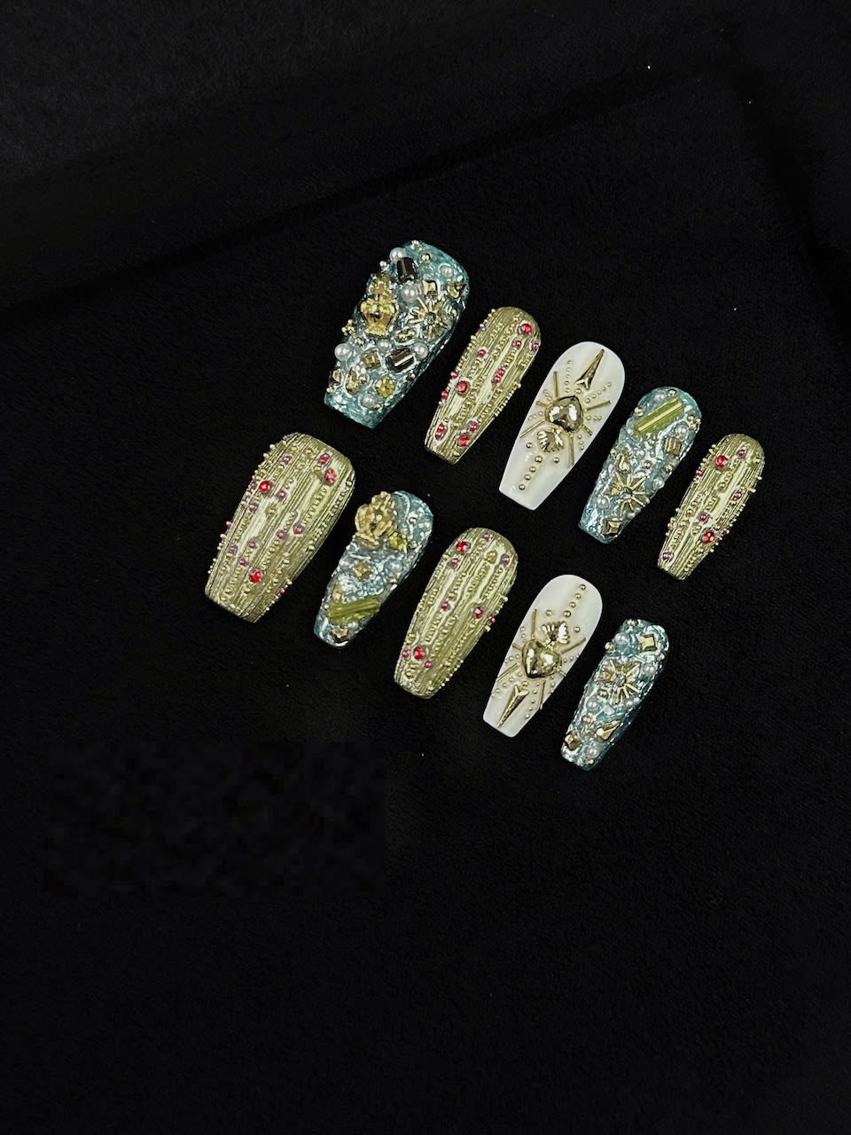 Poseidon Tears Niche Personality Advanced Manicure view 5