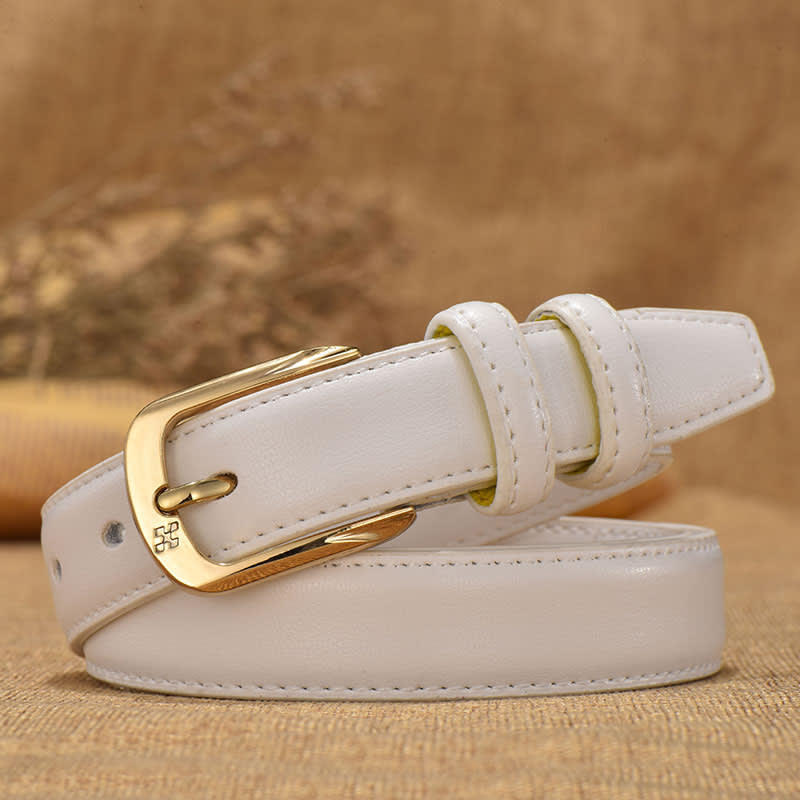 Retro Women's Fashion Double Ring Buckle Waist Seal view 2