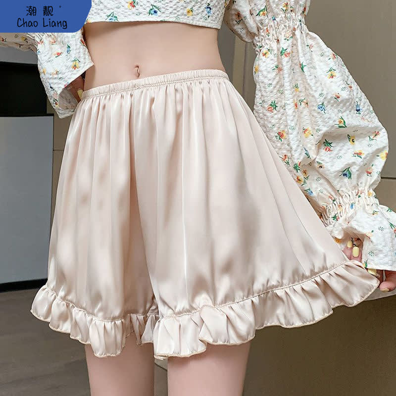 Summer Thin Leggings Can Be Worn Outside Without Curling Plus Size Loose view 4