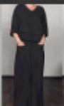 Solid Color Round Neck Long Sleeve Casual Top Straight-leg Pants Two-piece Set view 14