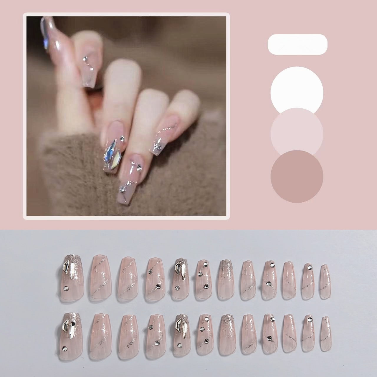 Wear Armor Diamond In The Debris Finished Nail Beauty view 3