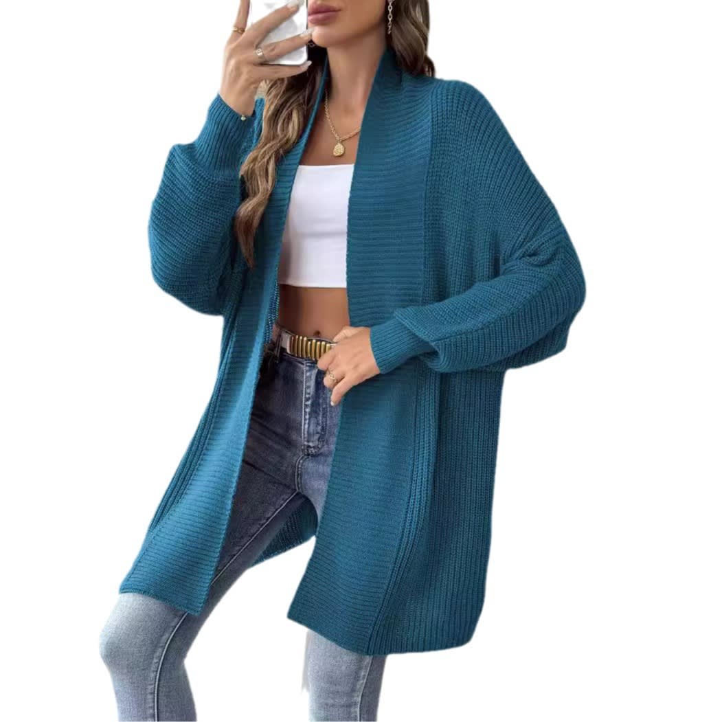 Women's Simple Fashion Loose Sweater Coat view 10