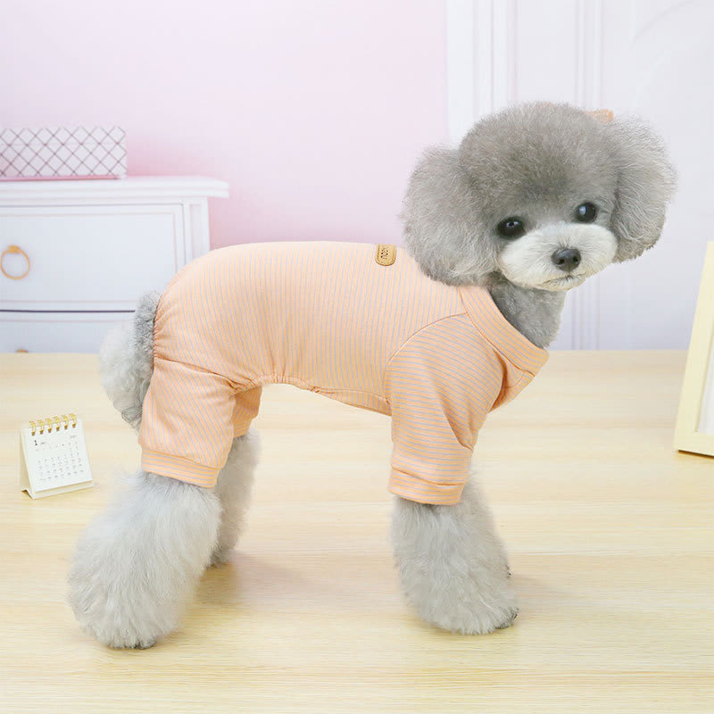Thin VIP Bichon Small Dog Cat Homewear Pajamas view 10